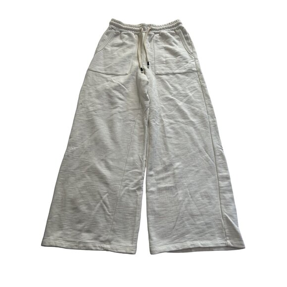 Madewell Pants - Madewell MWL Wide Leg Sweatpants in White